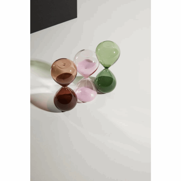 DESIGNWORKSINK HOURGLASS (15 MIN) BOXED - SMOKY QUARTZ DHGL15-1002