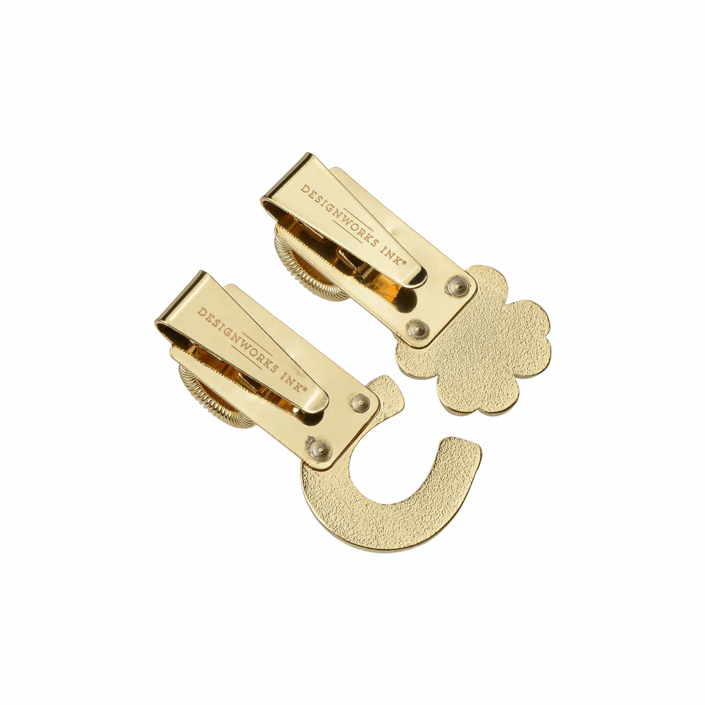 DESIGNWORKSINK PCS-1002EU PEN CLIPS - LUCKY CHARMS (SET OF 2)
