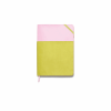 DESIGNWORKSINK PJ-1001 VEGAN LEATHER POCKET JOURNAL - LILAC & MATCHA