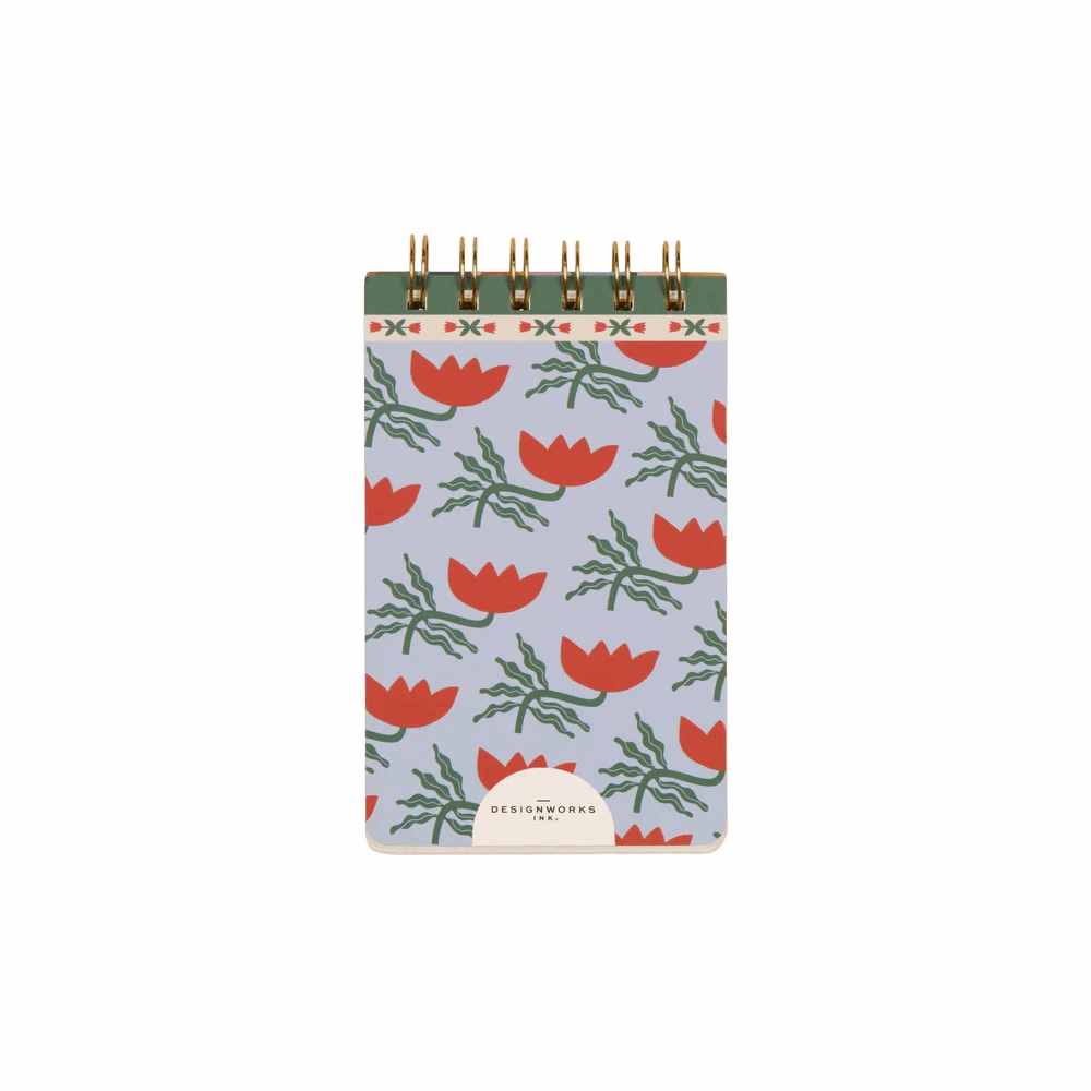 DESIGNWORKSINK PPS56-2037EU A DOPO FLOWER TWIN WIRE NOTEPAD