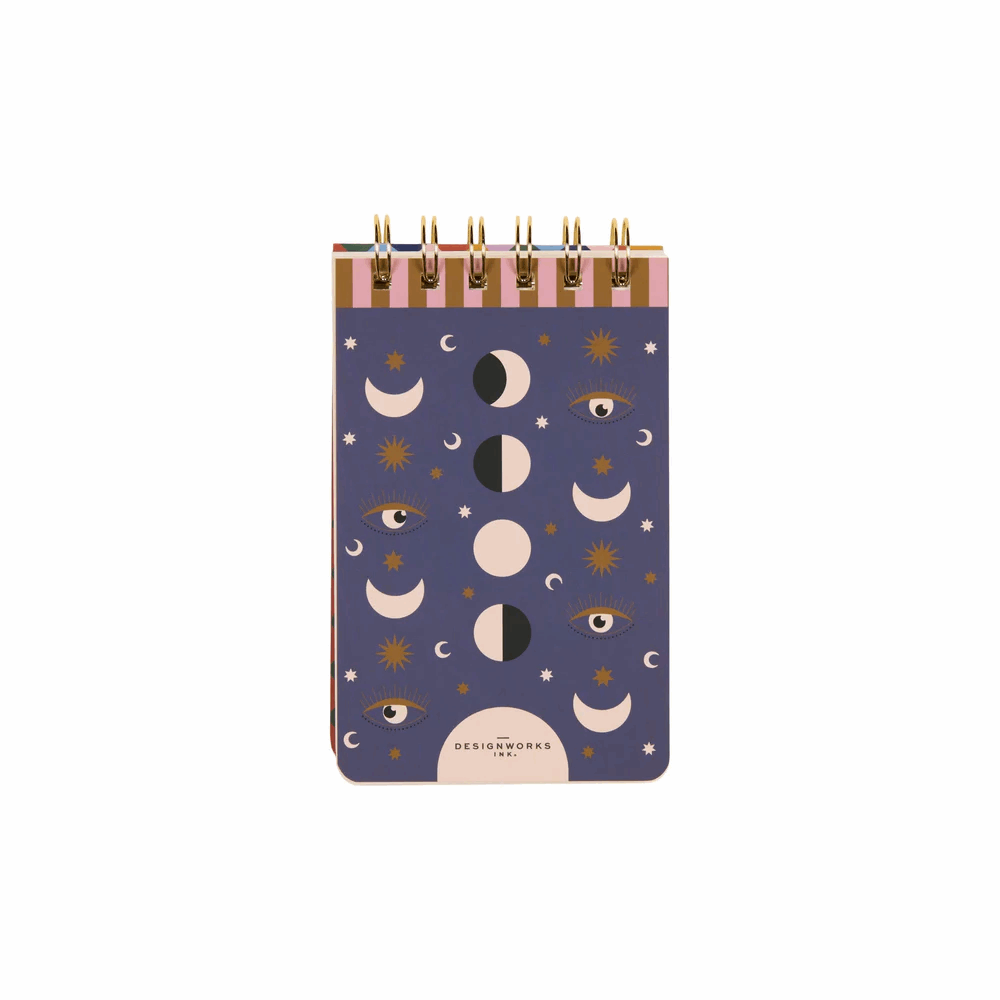 DESIGNWORKSINK PPS56-2043EU A DOPO MOON PHASES TWIN WIRE NOTEPAD