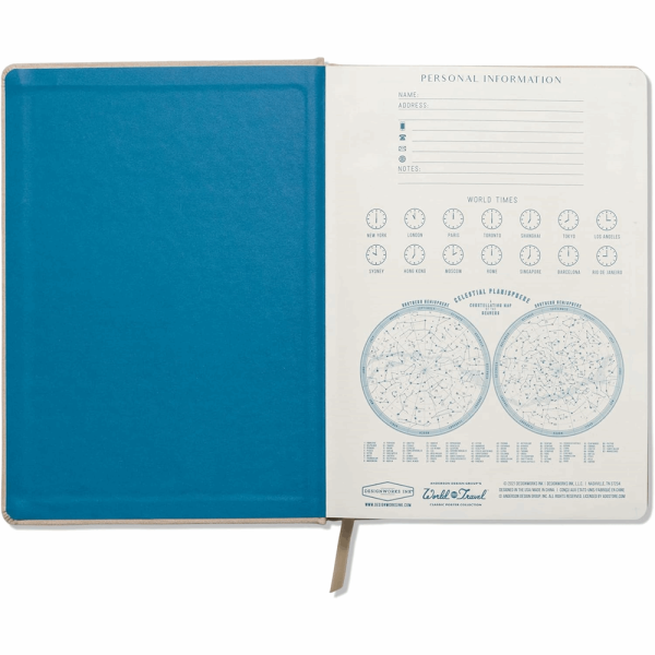 DESIGNWORKSINK TRAVEL JOURNAL JDP80-2022AD