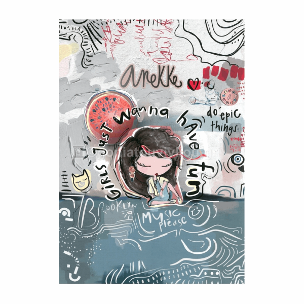 ANEKKE ΤΕΤΡΑΔΙΟ ΚΑΡΦΙΤΣΑ Α4(21Χ29) 30φ