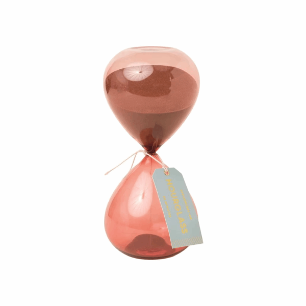 DESIGNWORKSINK HOURGLASS 60min TERRACOTTA