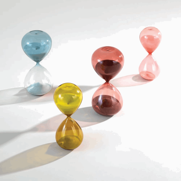 DESIGNWORKSINK HOURGLASS 60min TERRACOTTA