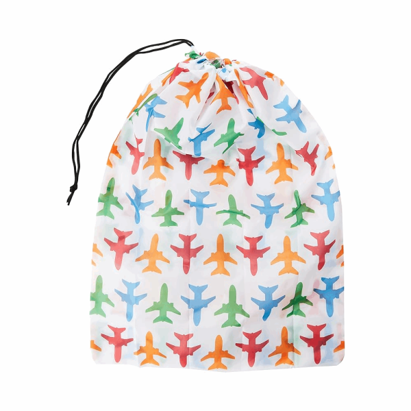 KIKKERLAND TRAVEL LAUNDRY BAG PLANES