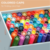 OHUHU ΜΑΡΚΑΔΟΡΟΣ ΖΩΓΡΑΦΙΚΗΣ MAUI SERIES BRUSH 1-2mm & FINELINER 0,4mm 100 ΧΡΩΜΑΤΩΝ WATERBASED OHU-Y30-80400-27