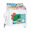OHUHU KAALA ALCOHOL ART MARKERS FINE 1mm & CHISEL 1-7mm 60τμχ ΟHU-Y30-80402-38 OHU-Y30-80405-42