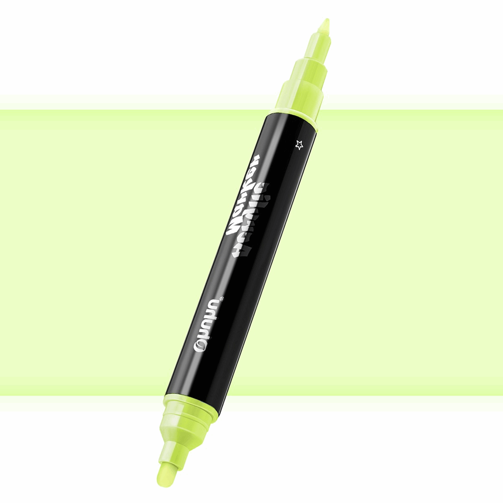 OHUHU Acrylic Marker - N531 - Neon Yellow OHU-A30-N531