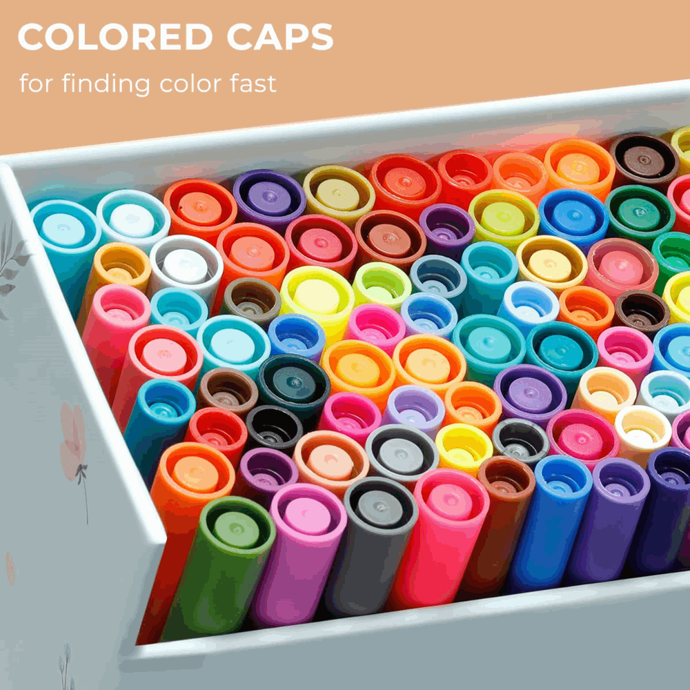 OHUHU MARKERS 120 COL BRUSH & FINELINER WATERBASED OHU-Y30-80600-25