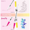 OHUHU MARKERS 120 COL BRUSH & FINELINER WATERBASED OHU-Y30-80600-25