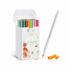 OHUHU MARKERS 40 COL. DUAL TIP BRUSH WATERBASED OHU-Y30-80601-06