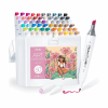 OHUHU MARKERS BRUSH & CHISEL KAALA SET-60 MANGA OHU-Y30-80403-75 OHU-Y30-80405-43
