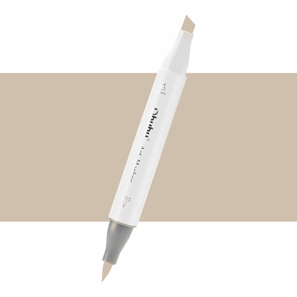 OHUHU MARKER BRUSH & CHISEL N.YG080 - E19 OHU-O10-00002-92