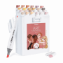 OHUHU MARKERS FINE & CHISEL KAALA SET-24 SKIN OHU-Y30-80402-36 OHU-Y30-80405-40