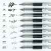 OHUHU FINELINER SET-9 PENS OHU-Y30-80600-53