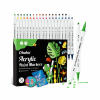 OHUHU ACRYLIC MARKERS SET-36 BRUSH&DOT OHU-Y30-80601-11 OHU-Y30-80601-75