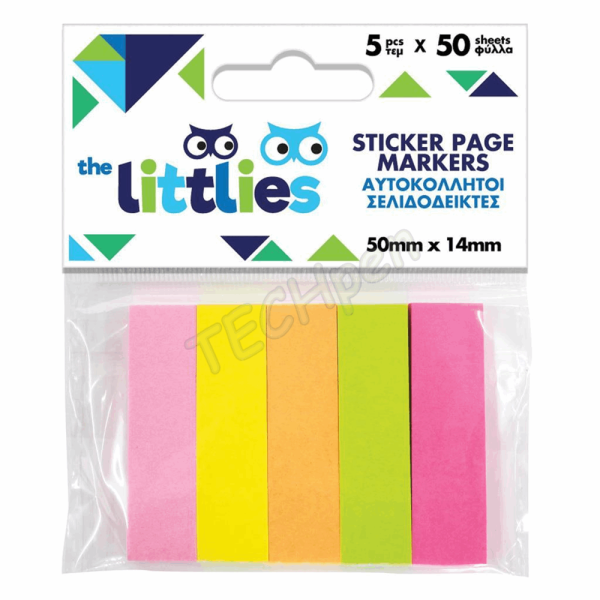 THELITTLIES ΑΥΤΟΚΟΛΛΗΤΟΙ ΣΕΛΙΔΟΔΕΙΚΤΕΣ 50X14 5col 646538