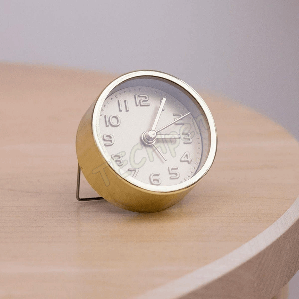 KIKKERLAND GOLD AND COPPER ALARM CLOCK AS AC10-A-EU