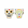 KIKKERLAND  NEO SHOT GLASSES SKULL  GL22