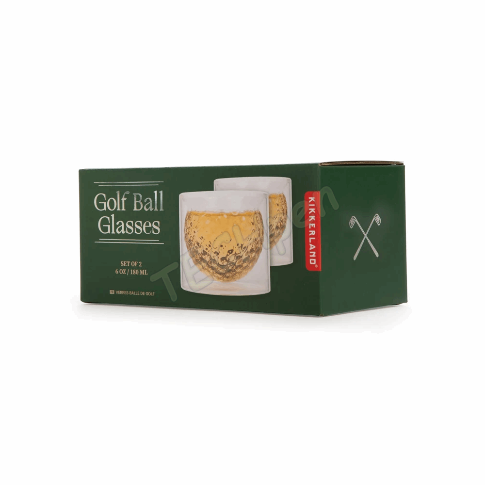 KIKKERLAND  ΠΟΤΗΡΙΑ ΣΧΗΜΑ ΜΠΑΛΕΣ GOLF  CU377