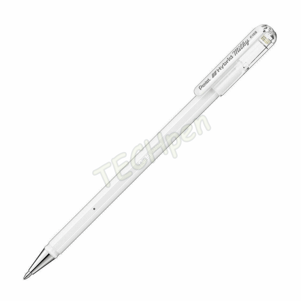PENTEL ΣΤΥΛΟ GEL 0.8 PASTEL MILKY ΑΣΠΡΟ K108PW