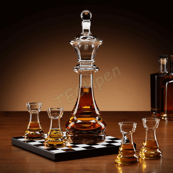 The Source - Connoisseur Creations - Chess Decanter Set 124188 127001