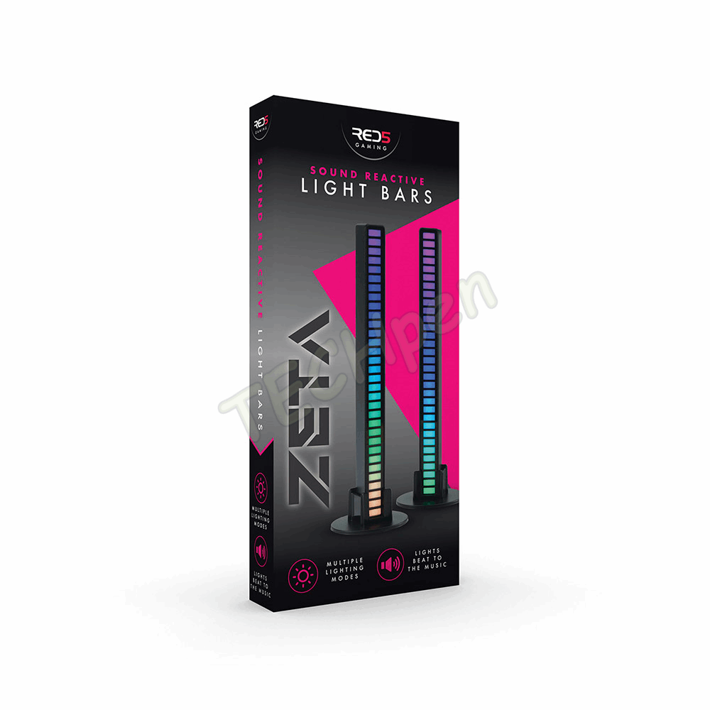 The Source - Red5 - Twin Pack Sound Reactive Light Bars 118229 89166