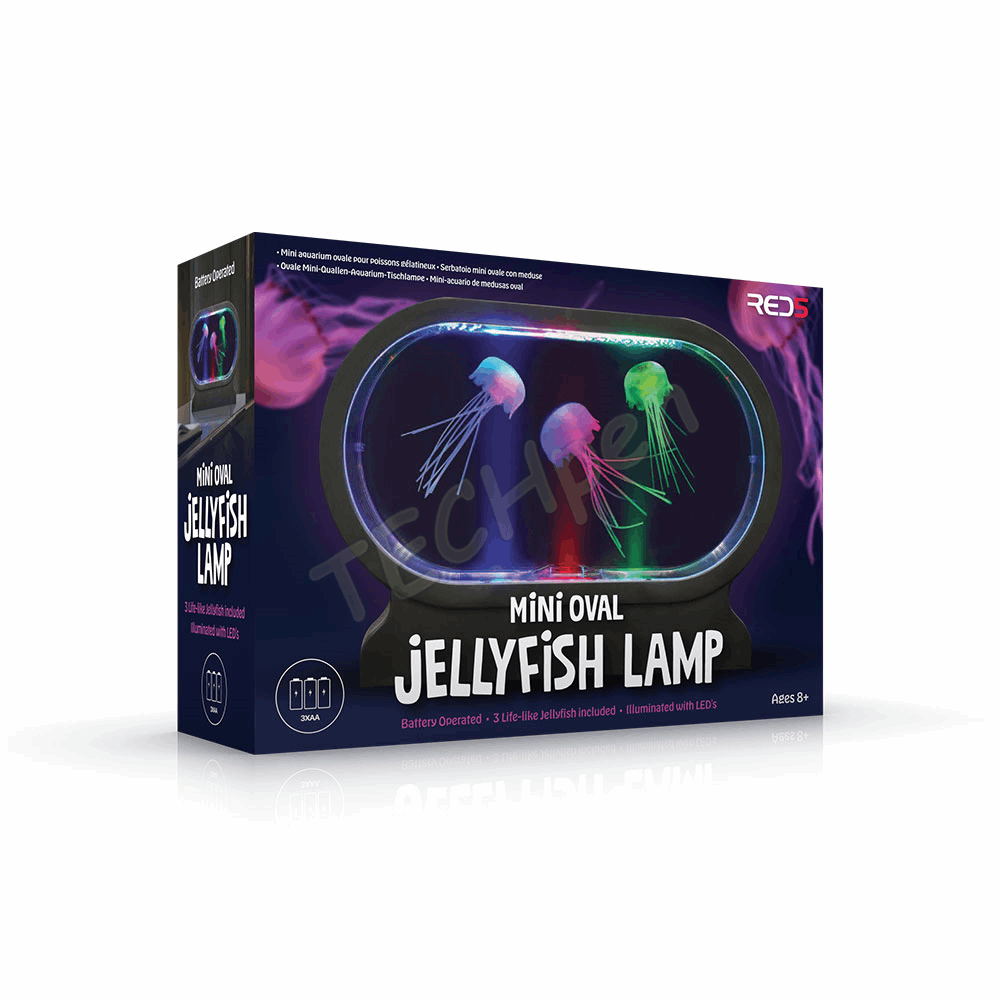 The Source - Red5 - Oval Mini Jelly Fish Lamp 88366 118999