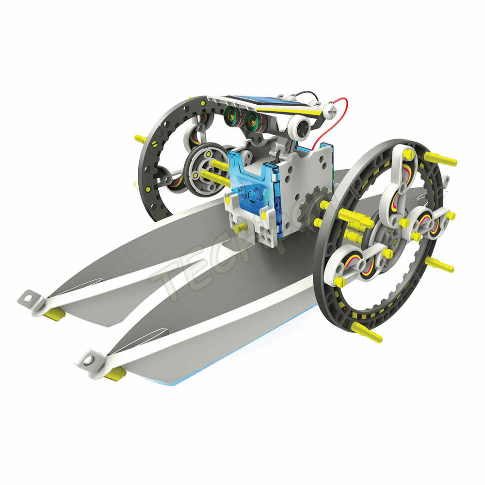 The Source - Construct & Create - 14 in1 Solar Robot Kit 51876