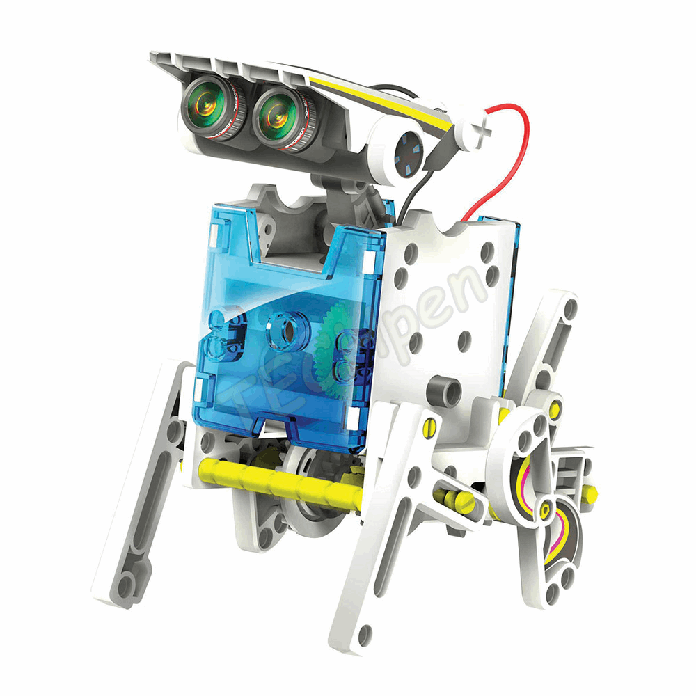 The Source - Construct & Create - 14 in1 Solar Robot Kit 51876