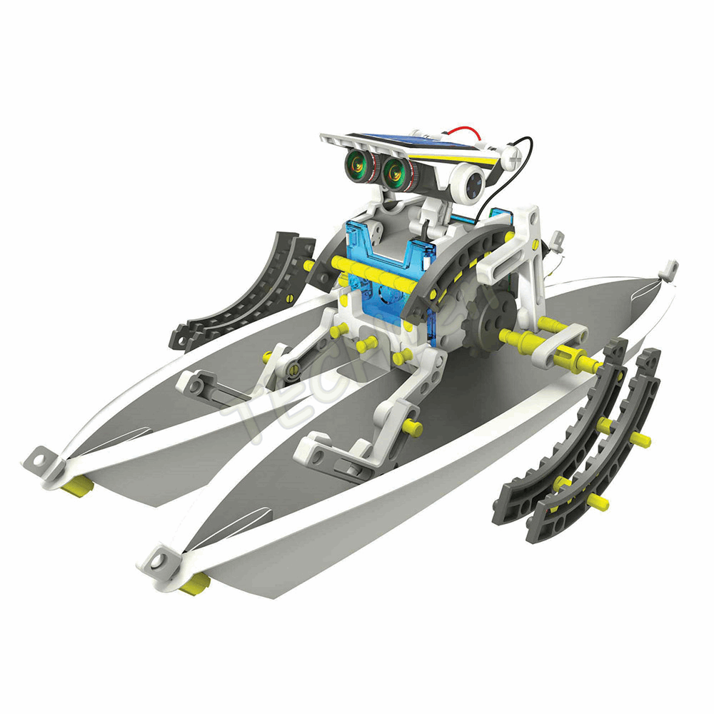 The Source - Construct & Create - 14 in1 Solar Robot Kit 51876
