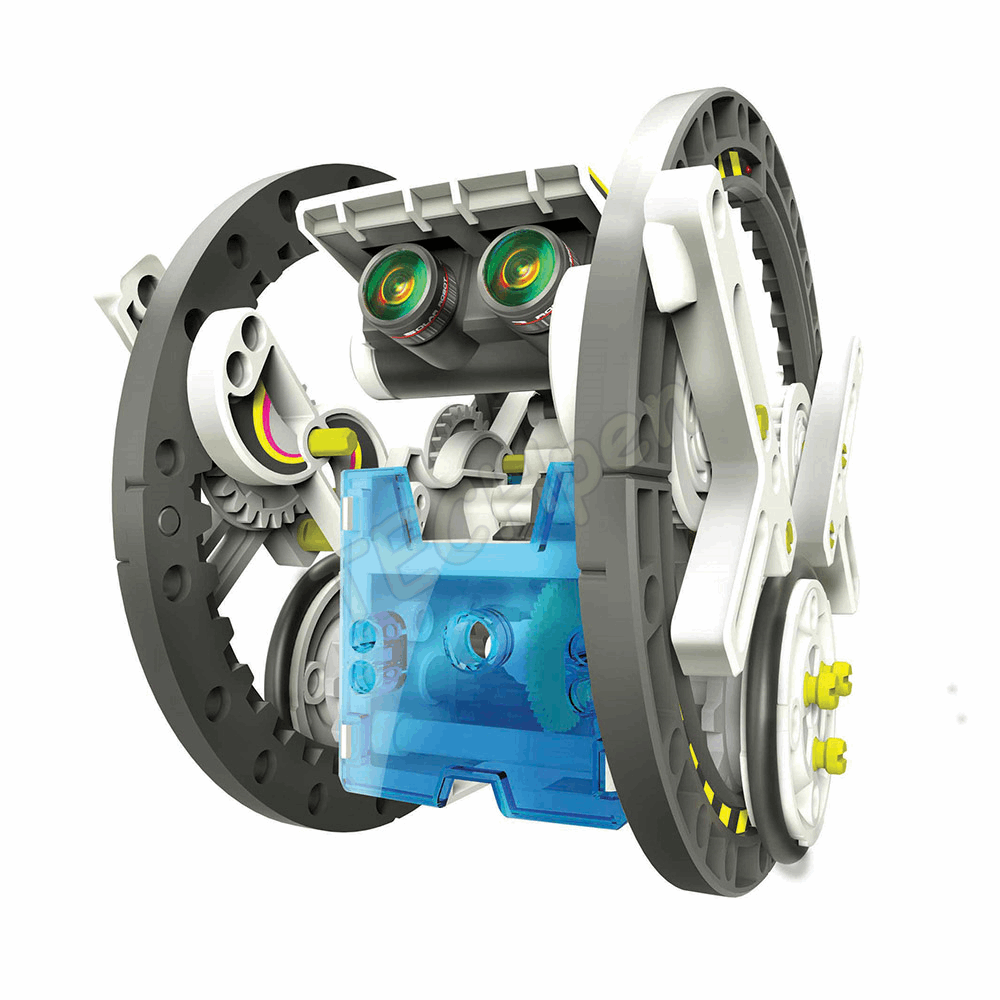 The Source - Construct & Create - 14 in1 Solar Robot Kit 51876
