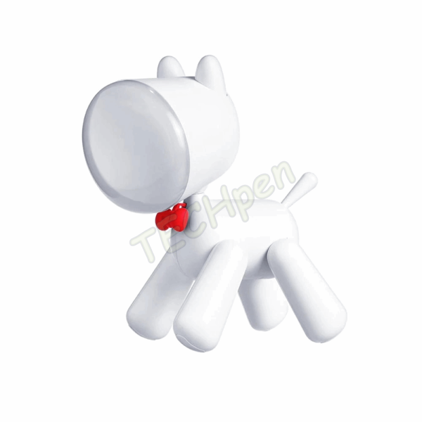 Allocacoc - Puppy Lamp - White 120214 DH0272WT/PUPYLP