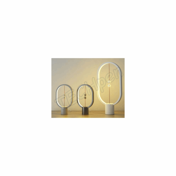 Allocacoc - Heng Balance Mini Plastic Lamp - Ellipse - Type C - 175lm 3W - Light Grey 1207