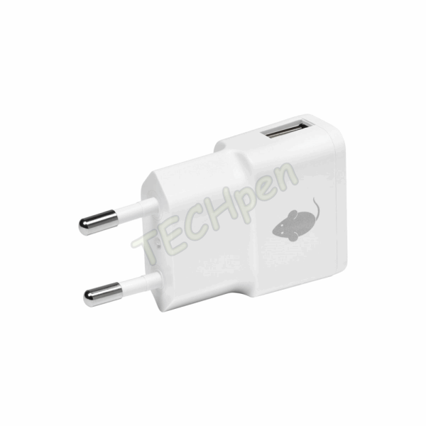 GREEN MOUSE - USB Charger 1A - White 46956422 120084