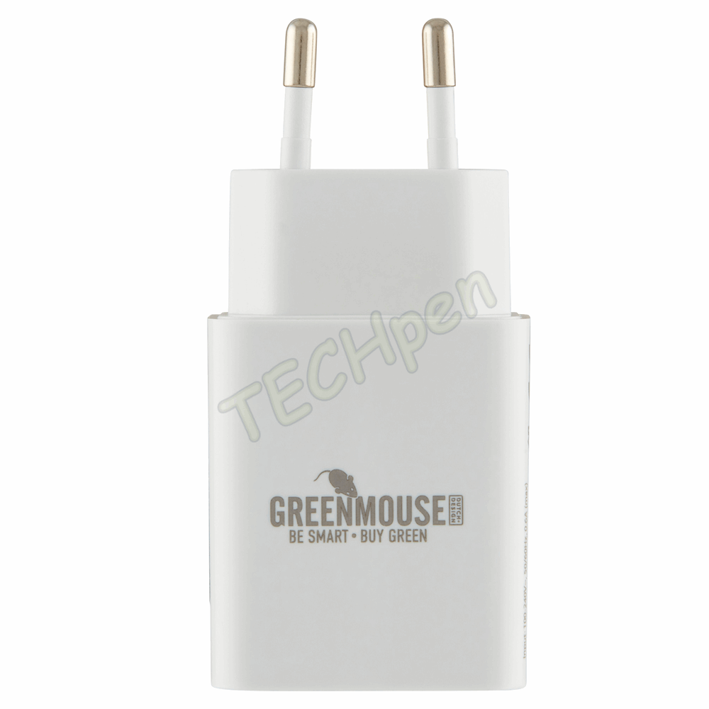 GREEN MOUSE - USB-C Charger 20W - White 46956678 116421