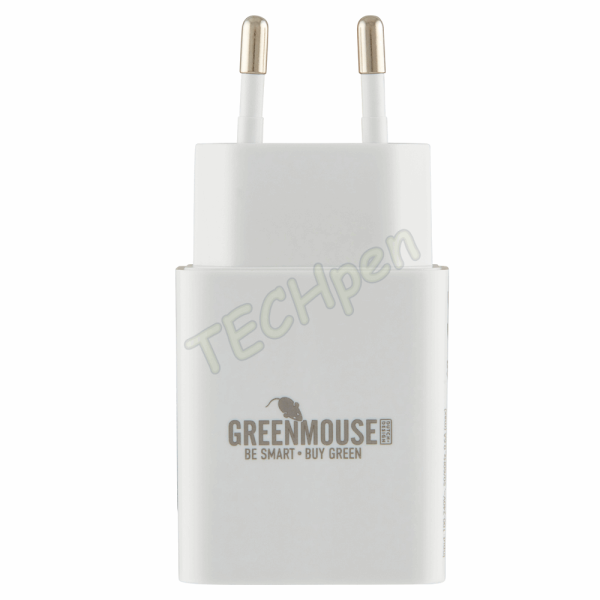 GREEN MOUSE - USB-C Charger 20W - White 46956678 116421