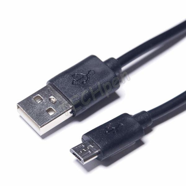 GREEN MOUSE - Micro USB Cable 2m - Black 46956521 120080