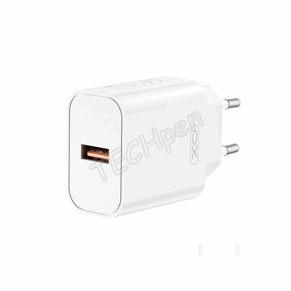 GREEN MOUSE GSM191547 - ΧΟ WALL CHARGER CE33 QC 18W 1xUSB