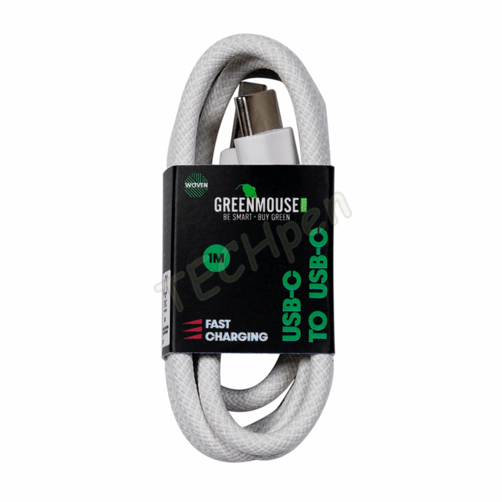 GREEN MOUSE - USB-C to USB-C Cable 1m - Woven 46956805