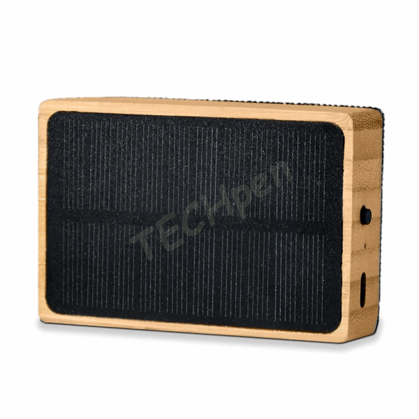 mikamax - Solar Bamboo Speaker MM05175