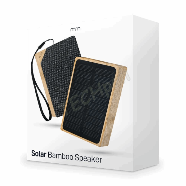 mikamax - Solar Bamboo Speaker MM05175
