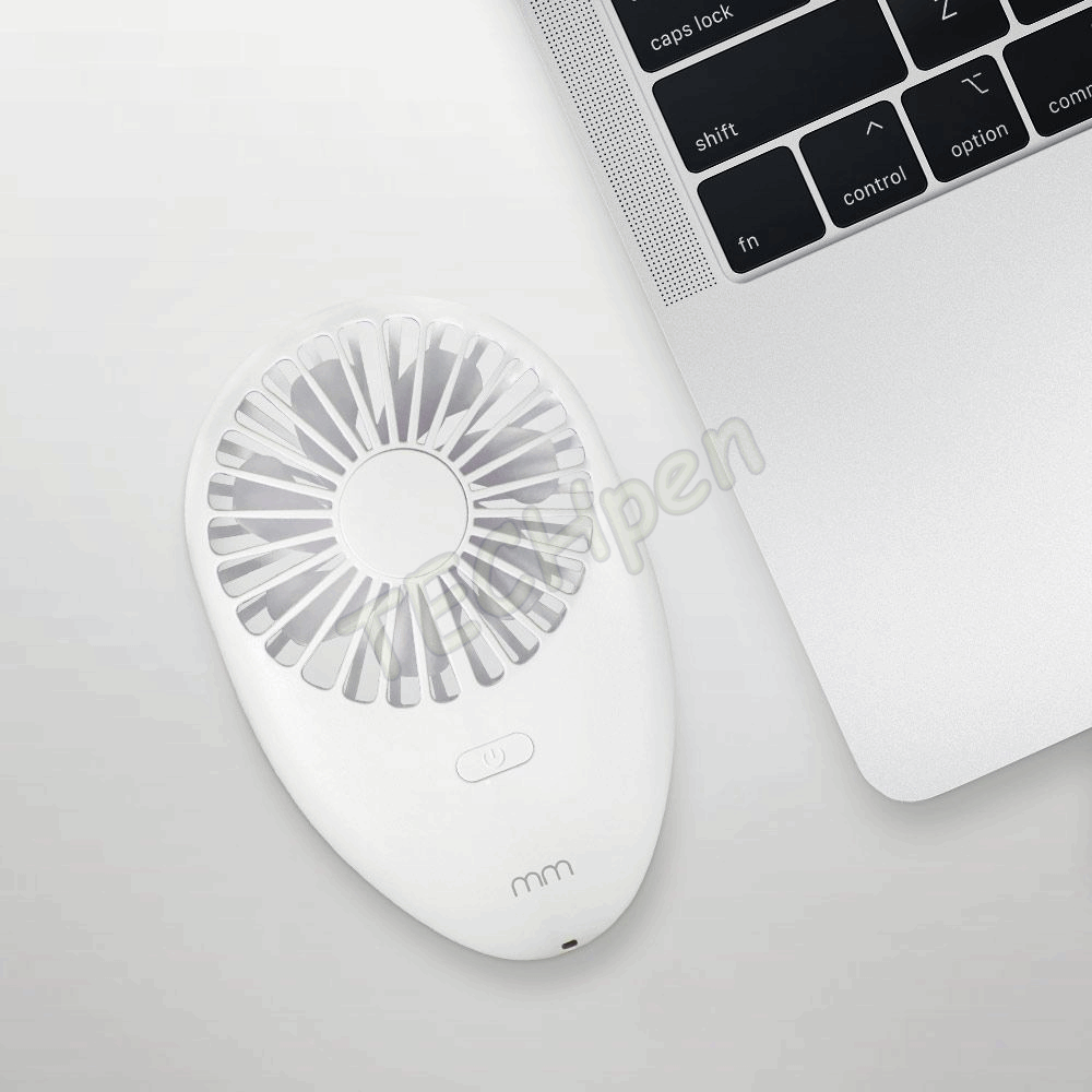 mikamax - Portable Hand Fan - White 123861 MM04805