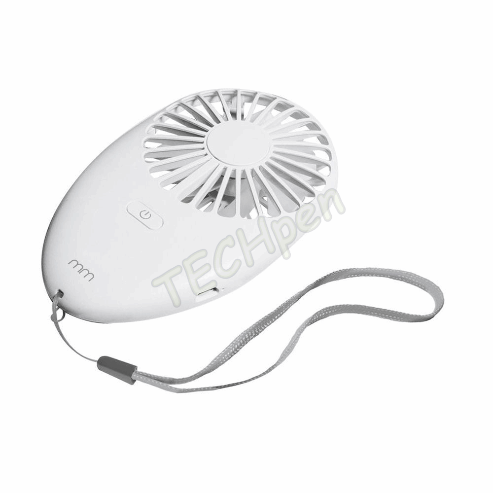 mikamax - Portable Hand Fan - White 123861 MM04805
