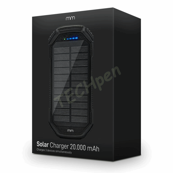 mikamax - QI Solar Powerbank 20.000 mAh 123493 MM05105