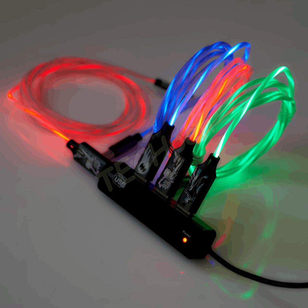 Lazerbuilt - Harry Potter Light-Up USB-C Charging Cable - Patronus CBHP-ACLI-PATRONUS