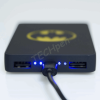 Lazerbuilt - Batman 6.000 mAh Light-Up Power Bank - Batman Logo PBBM-6LI-BATLOGO