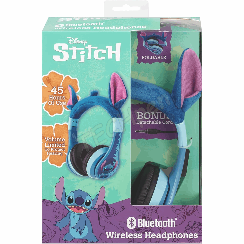 eKids - Stitch- Bluetooth Headphones for Kids  123942 SH-B52