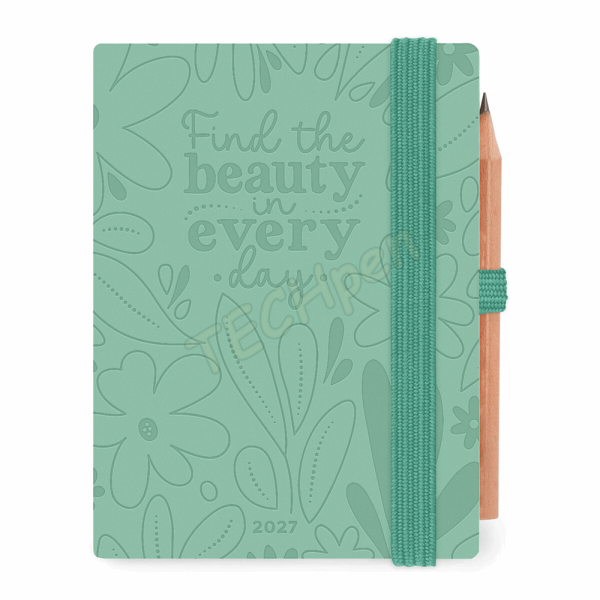 LEGAMI AG2712005 12-MONTH DIARY 2027 - BOTANIC GARDEN - MINI - 2-DAY